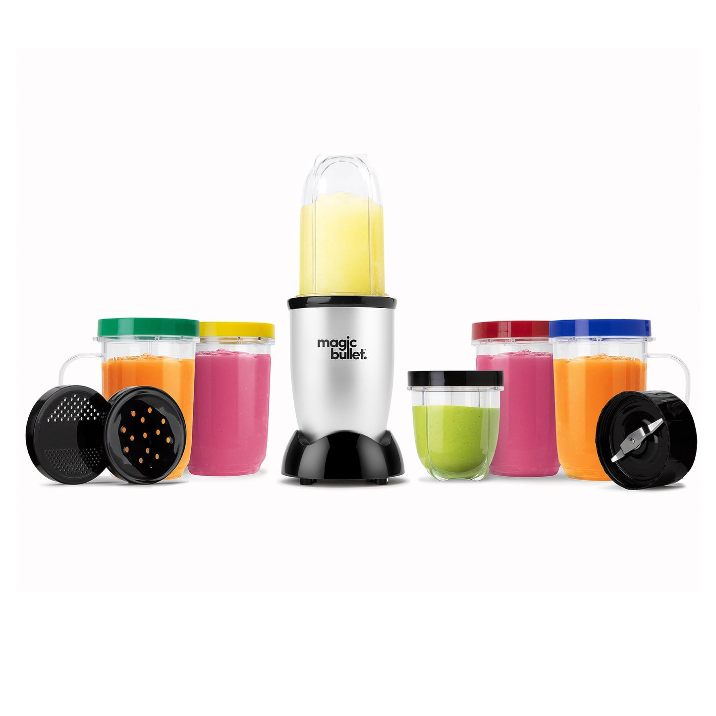 Magic Bullet Blender, Mixer & Mini-Food Processor In-One (17-Piece Set)