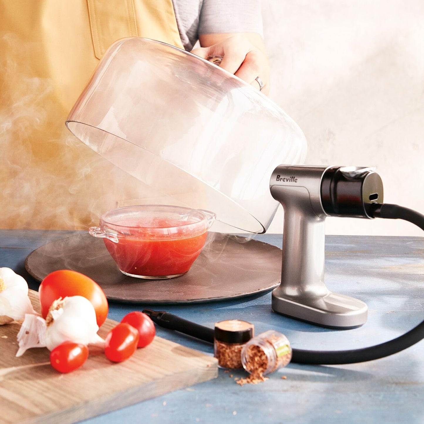 Breville BSM600SIL The Smoking Gun, Silver