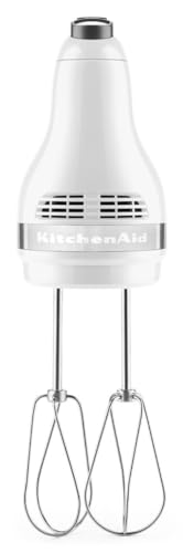 KitchenAid 5 Ultra Power Speed Hand Mixer - KHM512, White