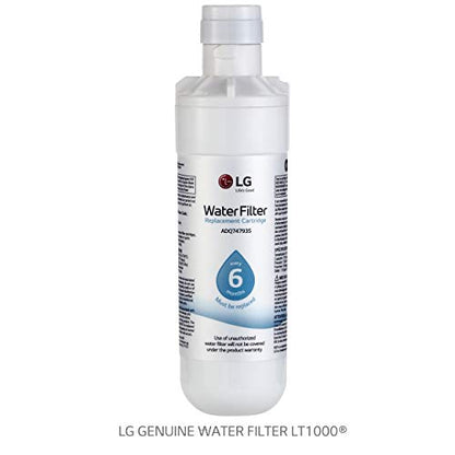 LG LT1000P3 Genuine Replacement Refrigerator Water Filter, 3-Pack (LT1000P/PC/PCS) by LG Canada