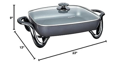 Presto 06852 16-Inch Electric Skillet with Glass Cover