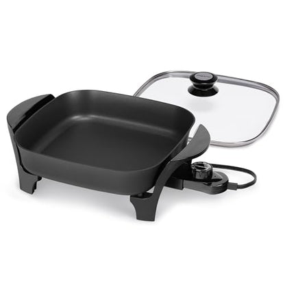 Presto 06626 11 inch Electric Skillet w/glass lid