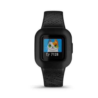 Garmin vívofit Jr. 3 Kids Fitness Tracker, Black Cosmic, 1-Year Battery, Swim-Friendly, Adventure Unlocks