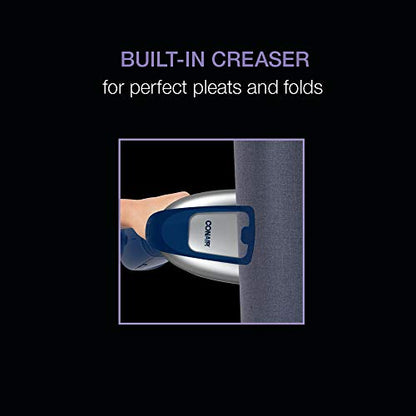 Conair GS38NXC Turbo ExtremeSteam Handheld Fabric Steamer, 1875W Advanced Steam Technology, 40-second Fast Heat Up