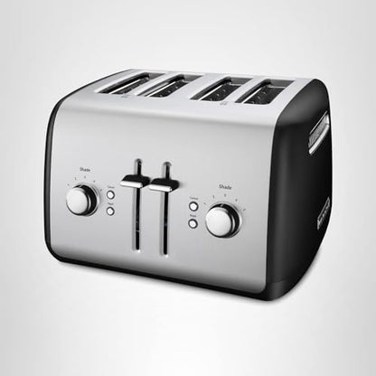 KitchenAid 4 Slice Manual Lift Toaster KMT4115OB, Onyx Black