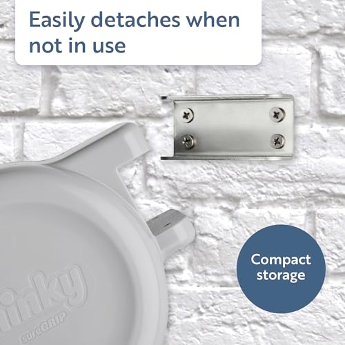 Minky Outdoor Retractable Clothesline, 98 Feet Drying Space