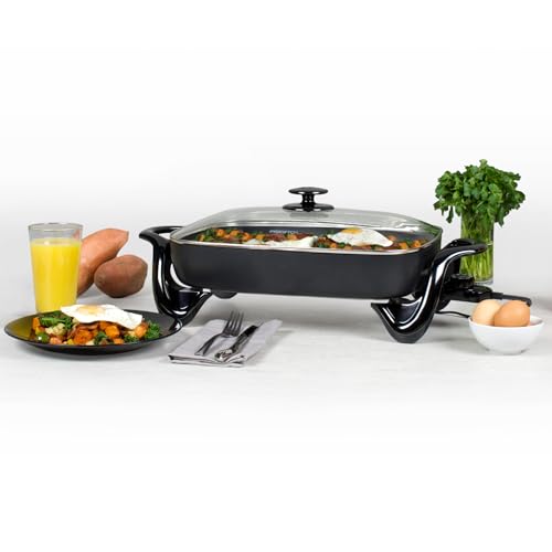 Presto 06852 16-Inch Electric Skillet with Glass Cover