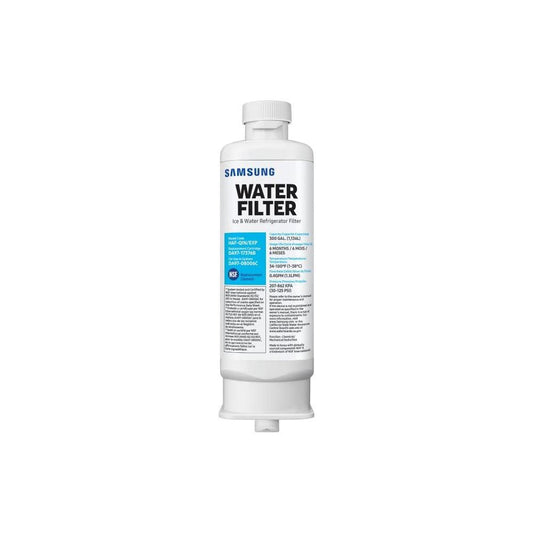 Samsung HAF-QIN/EXP Refrigerator Water Filter, Carbon Block, 6-Month Life, Reduces 99% of Contaminants, 1-Pack