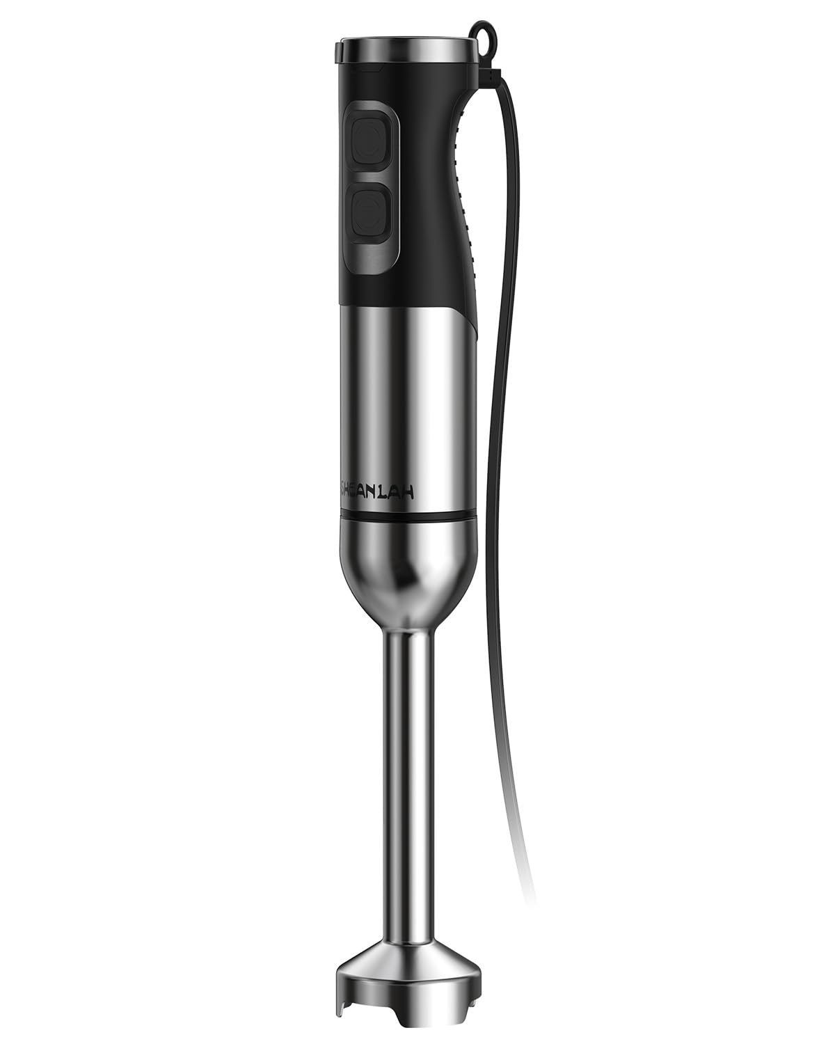 1000W Powerful Immersion Blender Handheld, 2025 New Update Hand Blender with 25-Speed and Heavy-Duty Copper Motor (Silver)