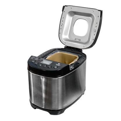 Automatic Bread Maker with Multiple Settings | Compact Bread Machine with Viewing Window and Adjustable Crust Control | Easy Home Bread Maker by Collier Kitchen