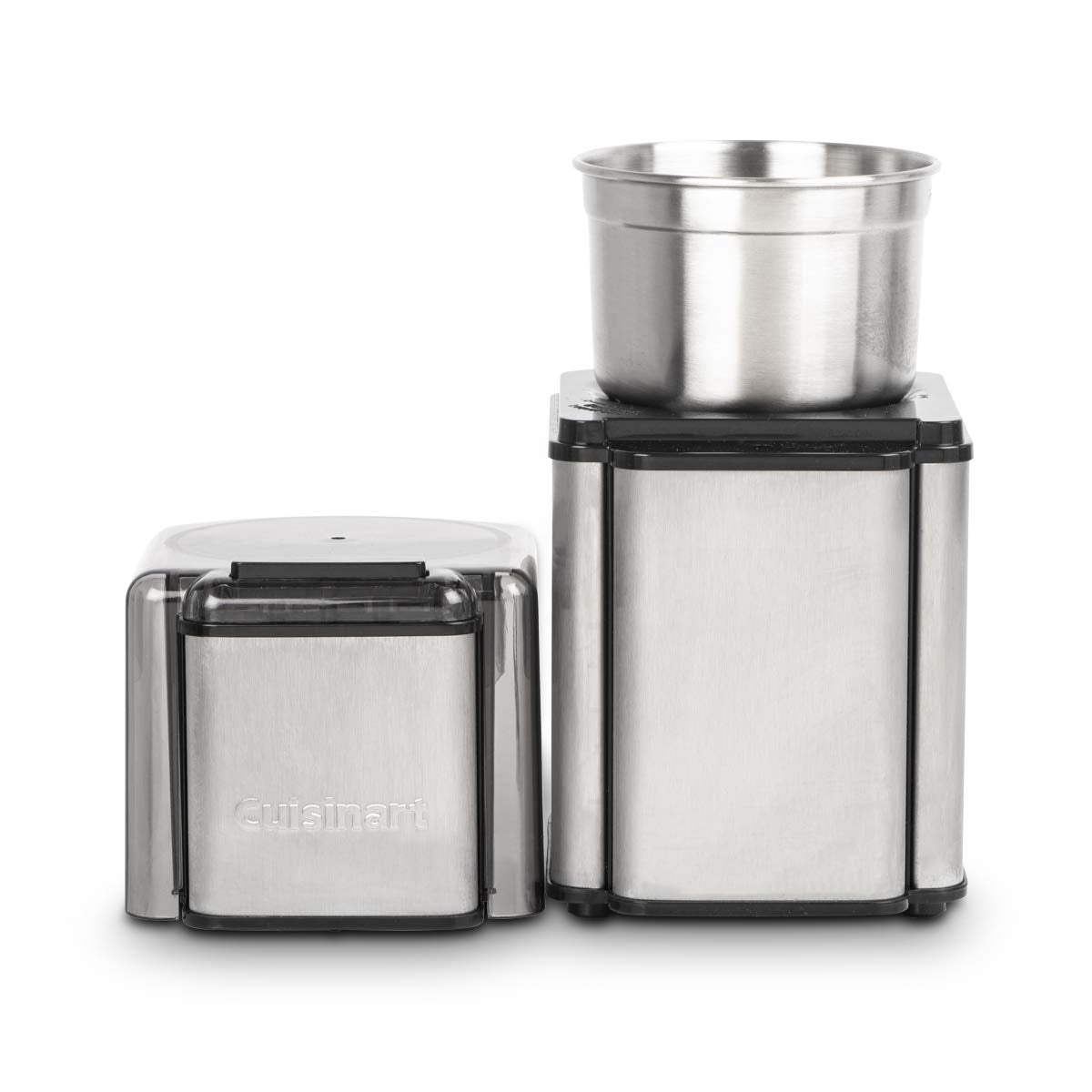 Cuisinart Grind Central Coffee Grinder, Holds up to 90g of Beans, Stainless Steel Blades, Silver (DCG-12BCEC)