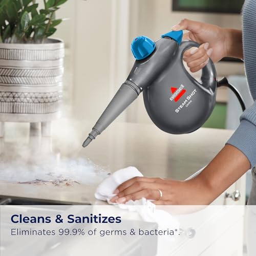 BISSELL Steam Shot Omni Handheld Hard Surface Steam Cleaner Titanium - 4171B, New 2024 Model