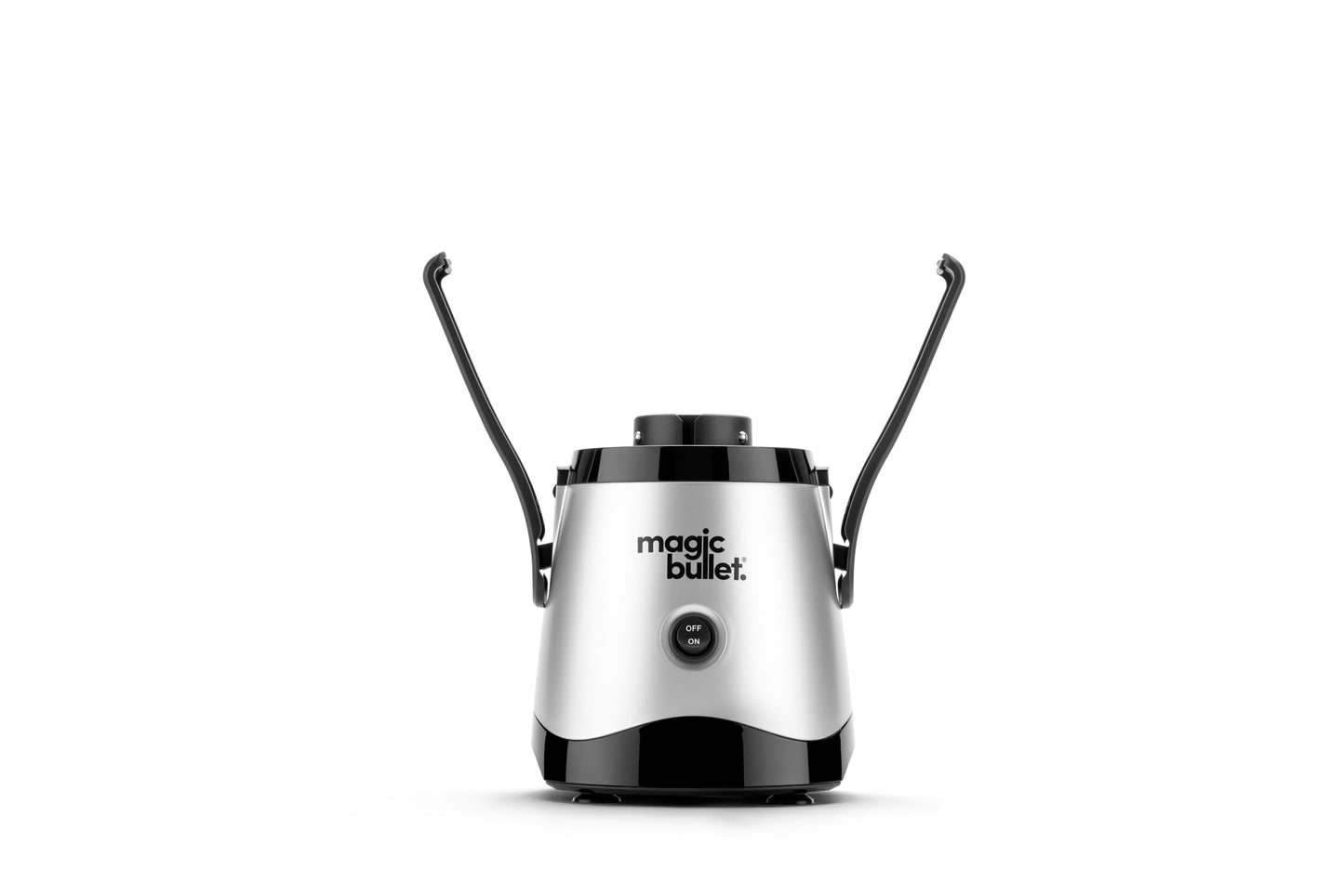 Magic Bullet® Mini Juicer, Countertop Space-Saving, 2" Feed Chute for Fruits and Vegetables, 400W, Compact Design, Black/Silver, MBJ10100