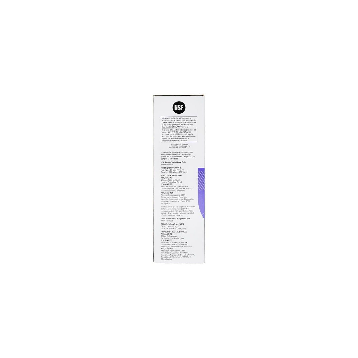 LG LT1000P Genuine Replacement Refrigerator Water Filter, 1-Pack (LT1000P/PC/PCS) by LG Canada , White