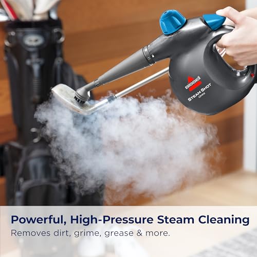BISSELL Steam Shot Omni Handheld Hard Surface Steam Cleaner Titanium - 4171B, New 2024 Model