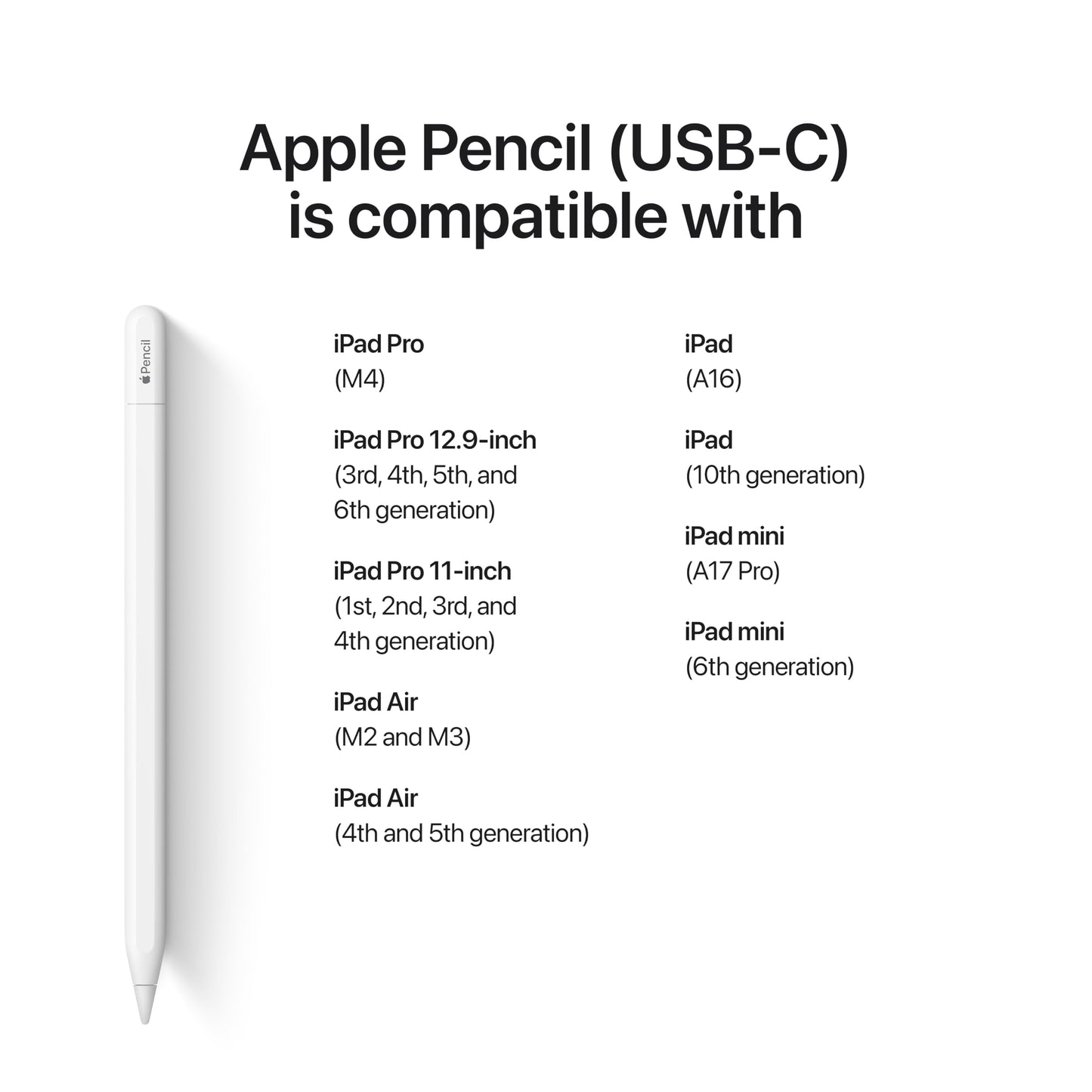 Apple Pencil (USB-C)