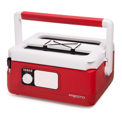 Presto Nomad Traveling Slow Cooker, Red, 6-Quart ( Pack of 1)