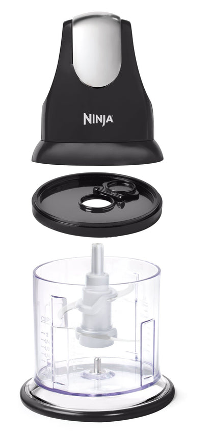 Ninja NJ100C, Express Chop For Chopping, Mincing, and Pureeing, Black, 200W (Canadian Version) 16oz