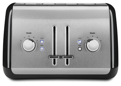 KitchenAid 4 Slice Manual Lift Toaster KMT4115OB, Onyx Black