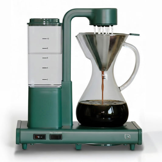 WILLOW 10 Cup Drip Coffee Maker, Automatic Pour Over Coffee Maker with Glass Carafe and Auto Shut-Off Feature, Suitable for Hot & Iced Coffee, ECO Coffee Machine made with 99% PC Recycled Plastics
