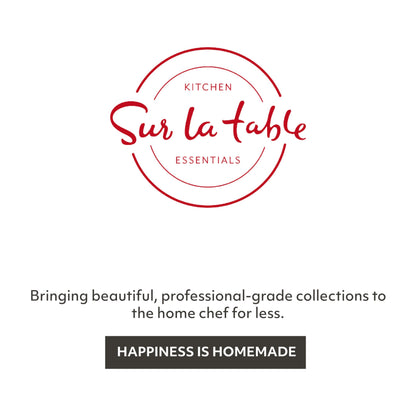 SUR LA TABLE KITCHEN ESSENTIALS 5-in-1 Compact 8-Quart Basket Air Fryer with Window for Easy Viewing, Digital Touchscreen Display with 10-Presets, Air Fry, Bake, Broil and Reheat in Minutes, 1500w