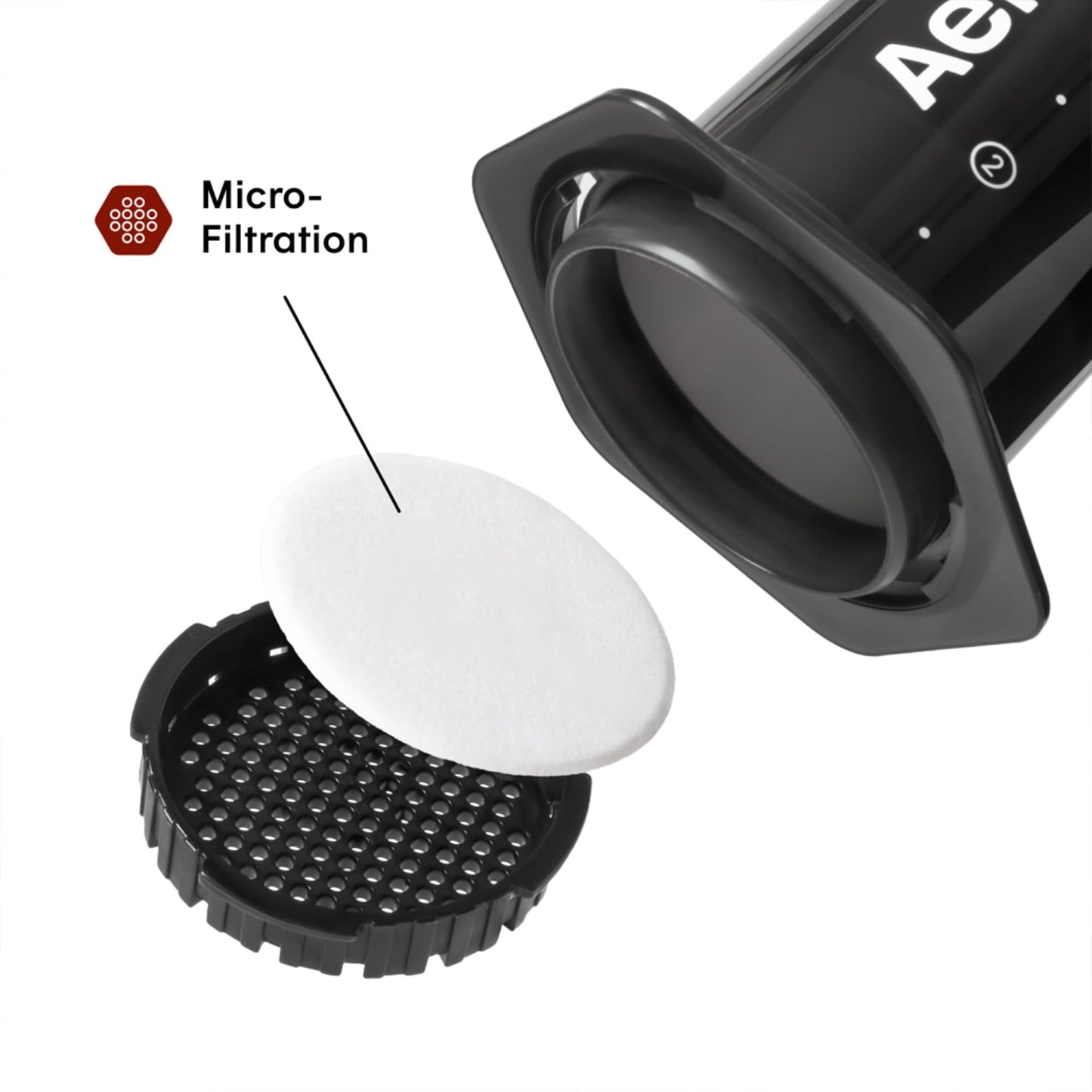AeroPress Original XL Coffee Press, All-in-One Large French Press, Pour-Over & Espresso Style Manual Brewer, 2 Min Brew for Less Bitterness, More Flavor, Portable Coffee Maker, Travel & Camping