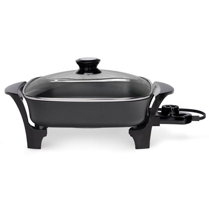 Presto 06626 11 inch Electric Skillet w/glass lid