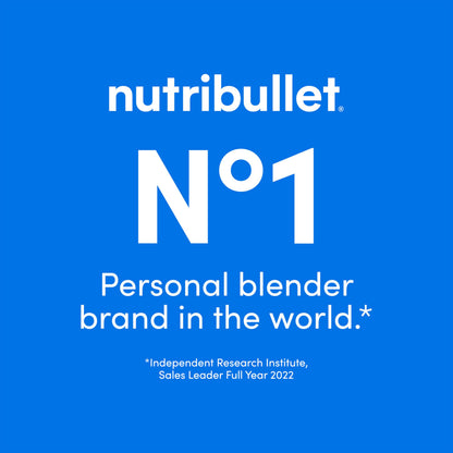 nutribullet Portable Blender, Cordless, 20oz Vessel, Personal Blender, USB-C Rechargeable, Black, NBPB50100K