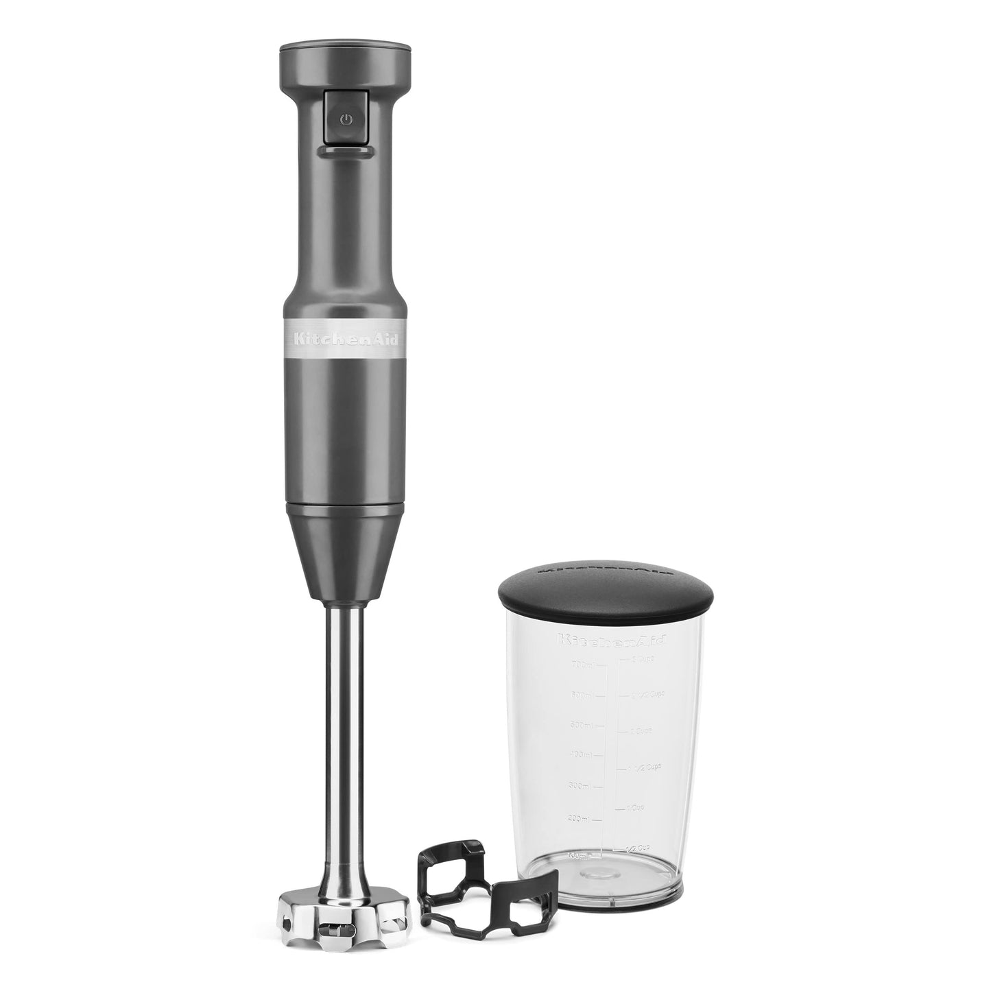 KitchenAid Variable Speed Corded Hand Blender KHBV53, Charcoal Grey