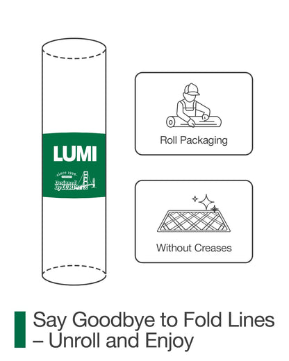 LUMI Anti Fatigue Kitchen Cushioned Mat for Floor, Padded Waterproof Runner for Standing, Stain Resistant Comfort Rugs for Home, Sink, Laundry, 24x59