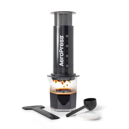 AeroPress Original XL Coffee Press, All-in-One Large French Press, Pour-Over & Espresso Style Manual Brewer, 2 Min Brew for Less Bitterness, More Flavor, Portable Coffee Maker, Travel & Camping