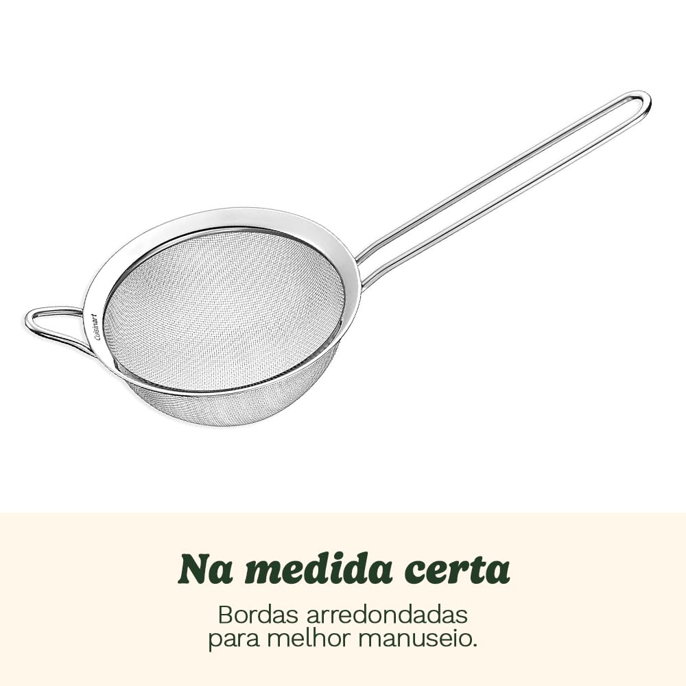 Cuisinart Set of 3 Fine Mesh Stainless Steel Strainers