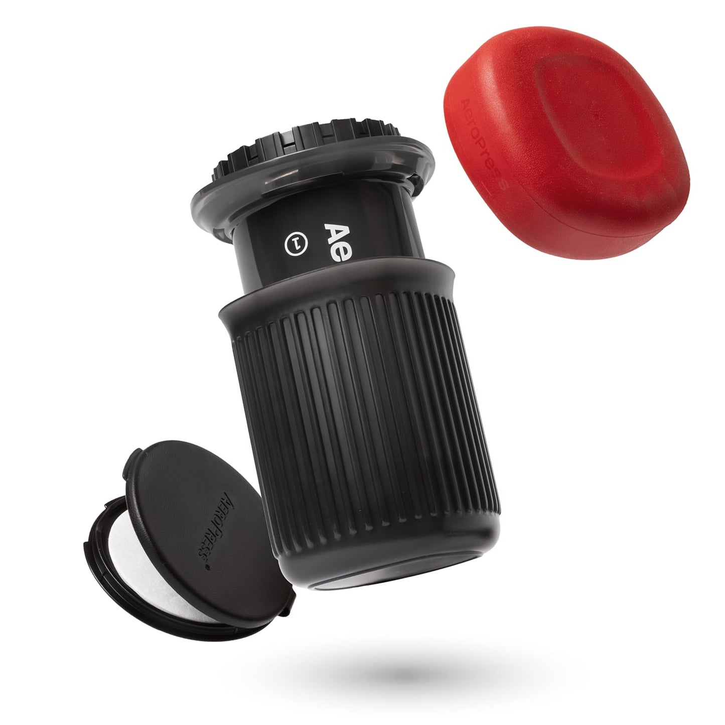 AeroPress Go, Extra Small Portable Coffee Maker Kit, Travel, Hiking & Camping, All-in-One French Press, Pour-Over & Espresso Style Manual Brewer, 2 Min Brew Makes a Less Bitter, More Flavorful Cup