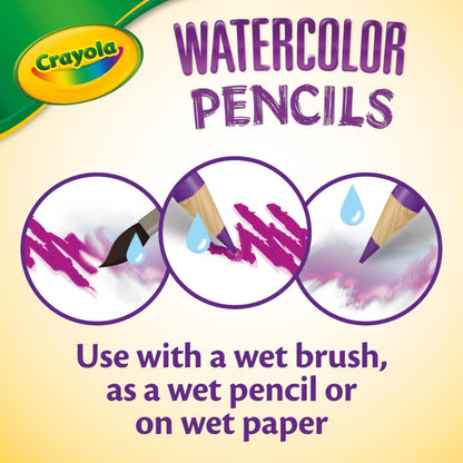 Crayola Watercolour Pencils Classpack, 240 Count