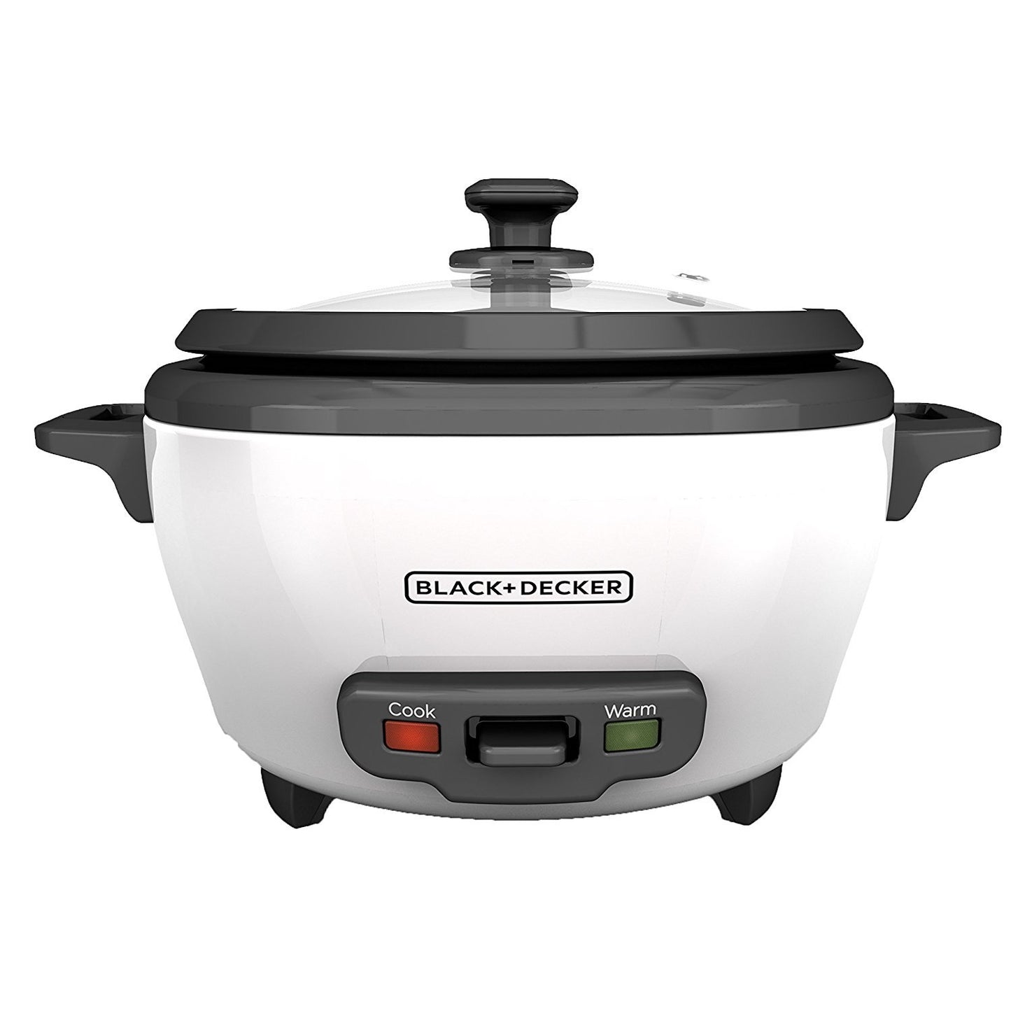 BLACK+DECKER 2-in-1 Rice Cooker & Steamer – 6-Cup, Auto Keep Warm, Nonstick Bowl & Basket for Effortless Cooking