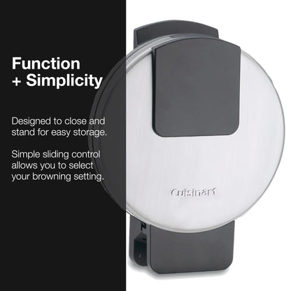 Cuisinart WMR-CAC Traditional Round Waffle Maker, small