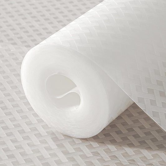 Shelf and Drawer Liner for Kitchen Cabinet, Non-Adhesive 18in x 360in Waterproof Contact Paper Refrigerator Liners Thickened Durable EVA Material Non Slip Mat for Dresser Cupboard Pantry Protector