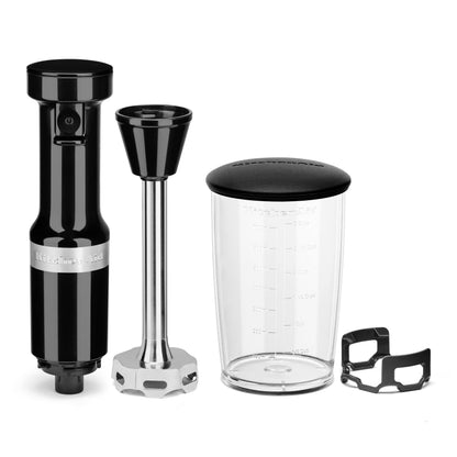 KitchenAid Variable Speed Corded Hand Blender KHBV53, Onyx Black