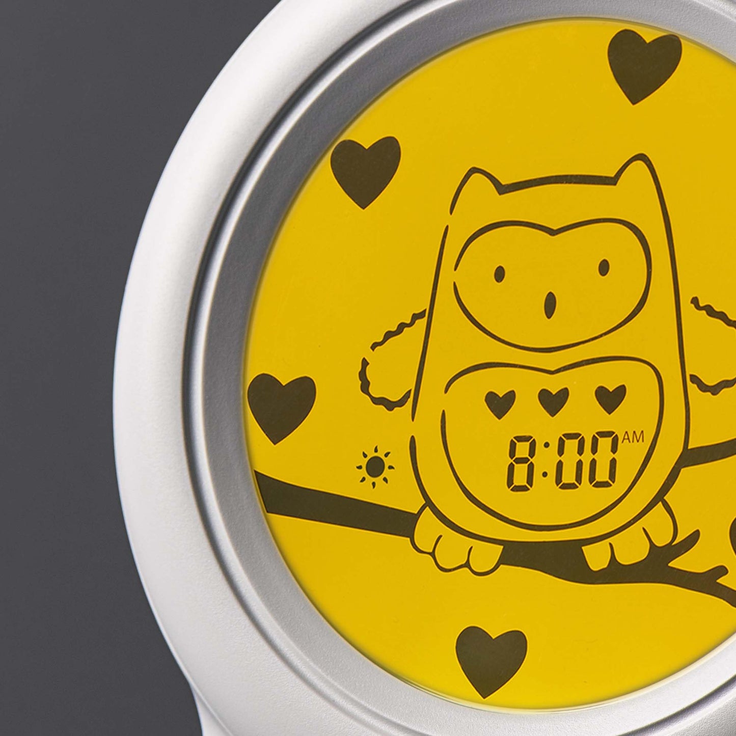 Tommee Tippee Groclock Sleep Trainer Clock |Alarm Clock and Nightlight for Young Children, USB-Powered