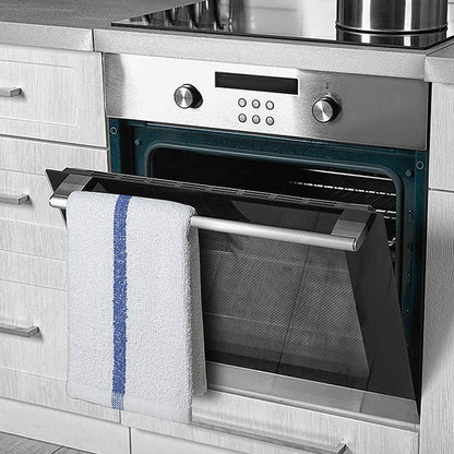 TOALLA Bar Mop Blue Stripe 10lbs 16x19 Pack of 60 100% Cotton Double Stitched Route Ready Absorbent Kitchen Towel Dish Towels and Dishcloths Towels Sets Washcloth Kitchen Towels