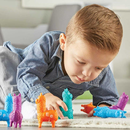 LEARNING RESOURCES SNAP-N-LEARN LETTER LLAMAS