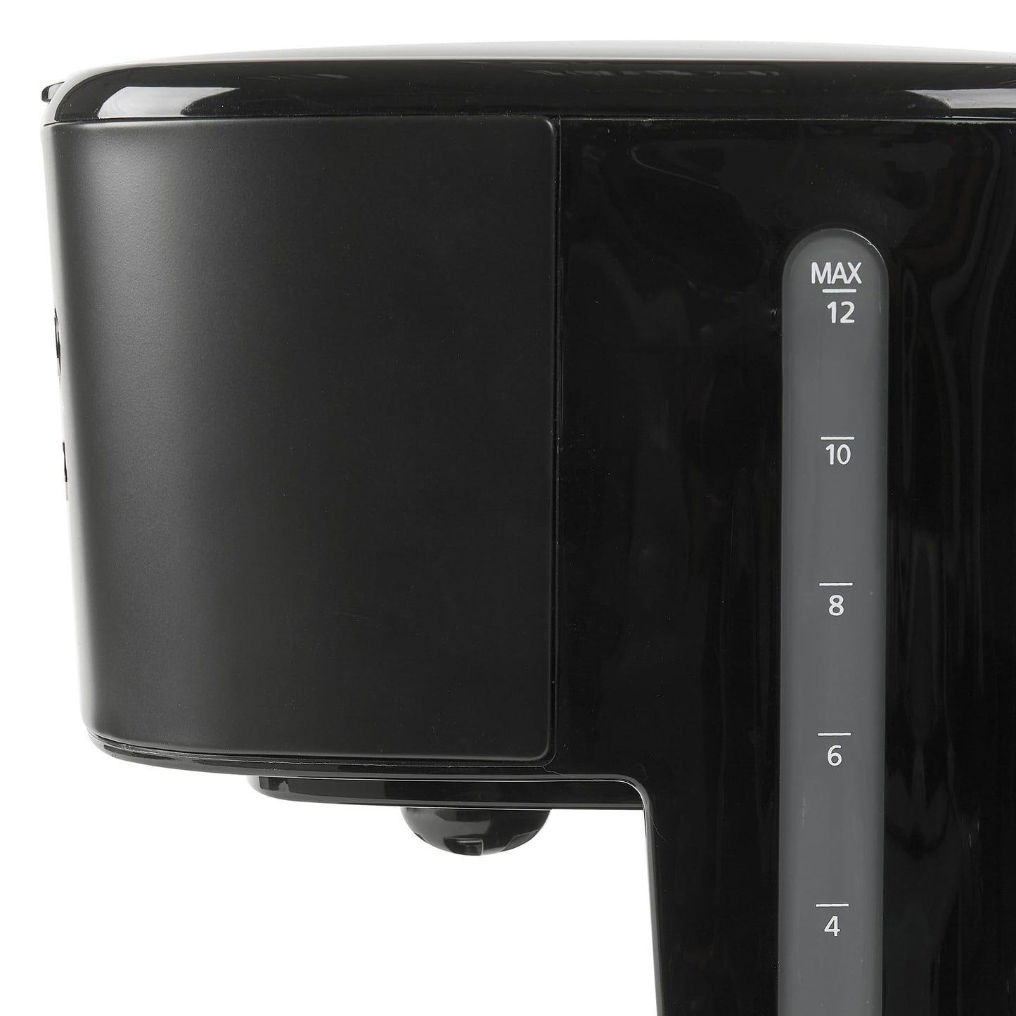 HADEN Coffee Machine, 12 Cup Programmable Drip Coffee Maker with Auto Shut-Off Function and Reusable Washable Water Filter, Black & Copper