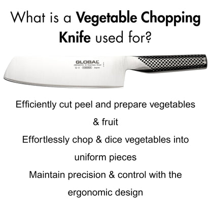 Global Knives G5 Vegetable Knife, 18cm/7"
