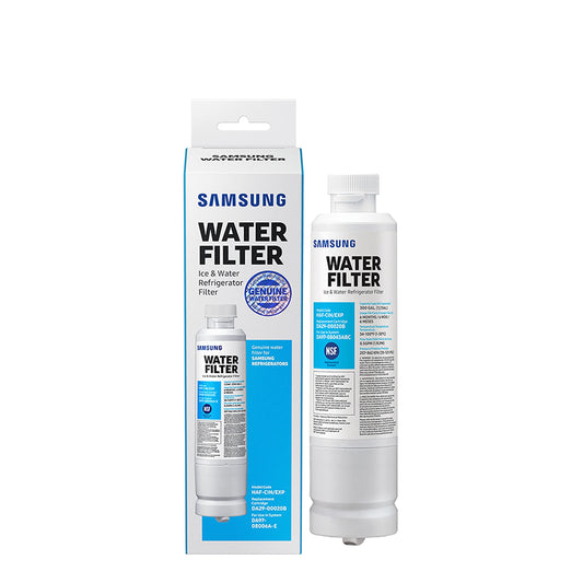 Samsung HAF-CIN/EXP Refrigerator Water Filter, Carbon Block, 6-Month Life, Reduces Contaminants, 1-Pack