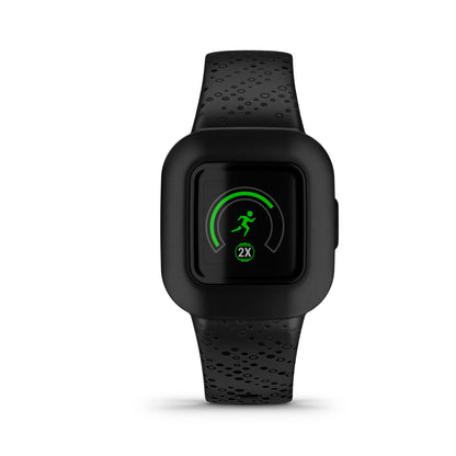 Garmin vívofit Jr. 3 Kids Fitness Tracker, Black Cosmic, 1-Year Battery, Swim-Friendly, Adventure Unlocks