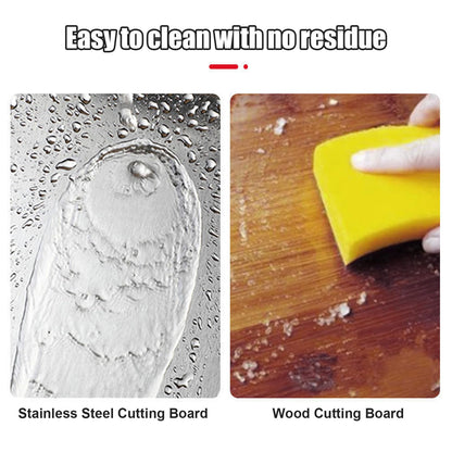 Stainless Steel Cutting Board for Kitchen, 316 Medical Grade Double Sided Non Toxic & Non Moldy, Dishwasher Safe Best Gift for Home Cooks/Outdoor Camping, Fit Meat/Vegetable/Fruit (3PC-S+L+XL)