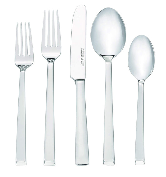 HENCKELS Modena 20PC Flatware Set, SILVER, REGULAR