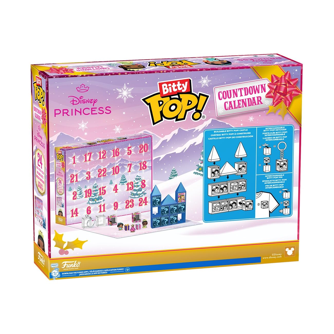 Funko Pop! Bitty Countdown Calendar: Disney Princess