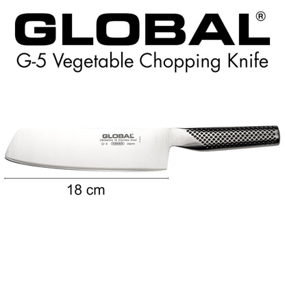 Global Knives G5 Vegetable Knife, 18cm/7"