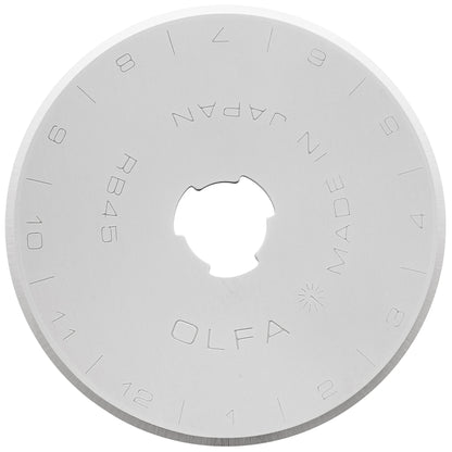 Olfa 9453 RB45-10 45mm Rotary Blade, 10-Pack